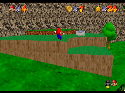 Super Mario 64: DD Mm2PNG
